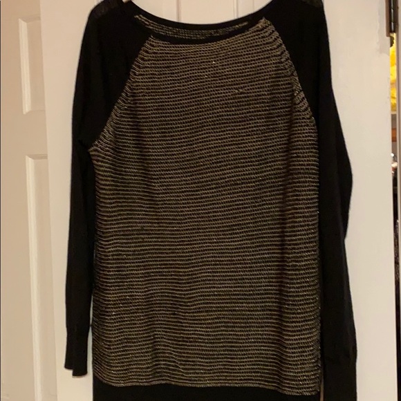 Loft black and gold sweater - Picture 2 of 5